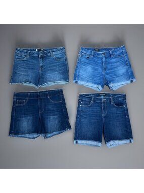 Denim Shorts Bundle J Crew Indigo Liverpool Walking Jean KUT Shorts 8 / 10